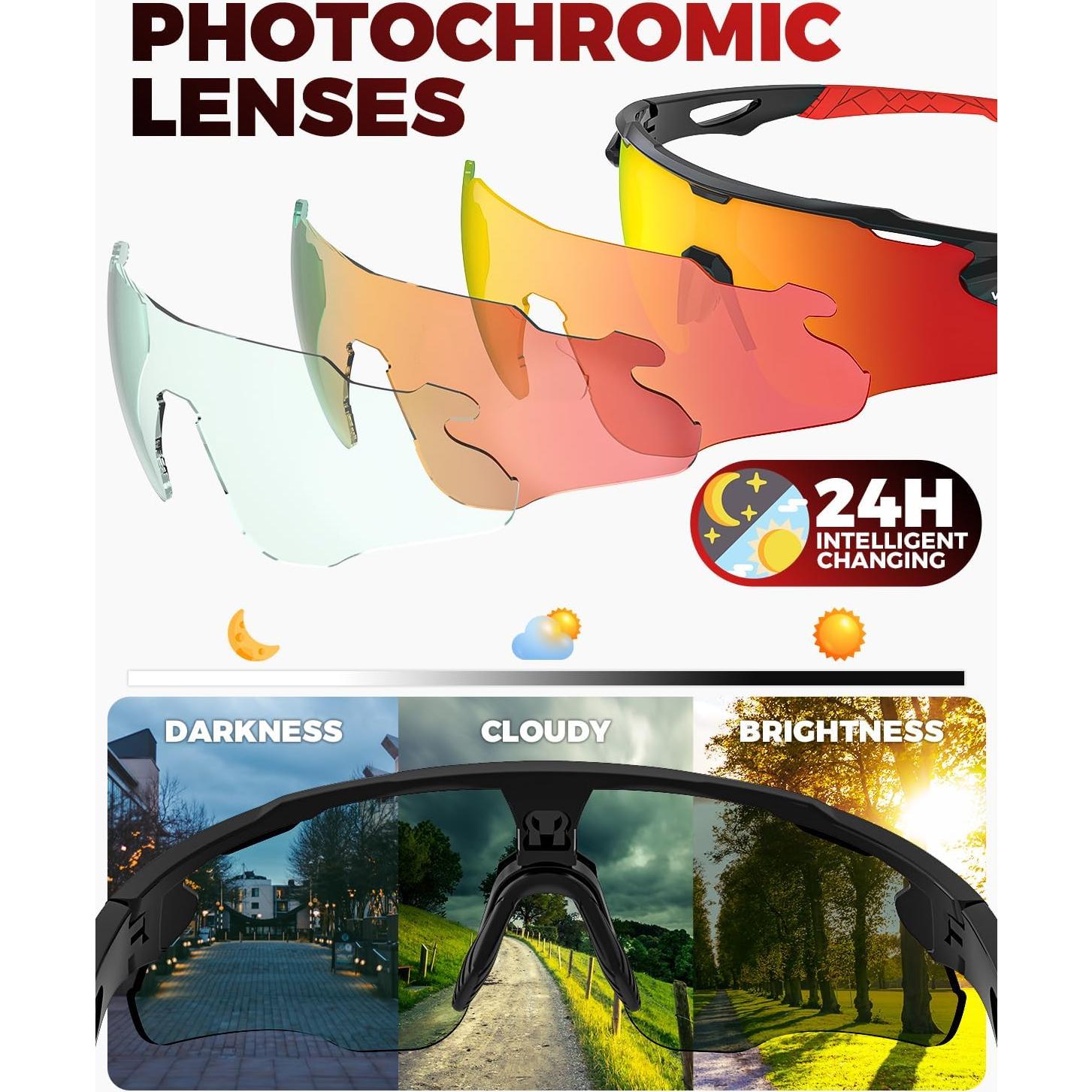 Gafas de Ciclismo VICTGOAL Va309 Fotocromáticas UV400