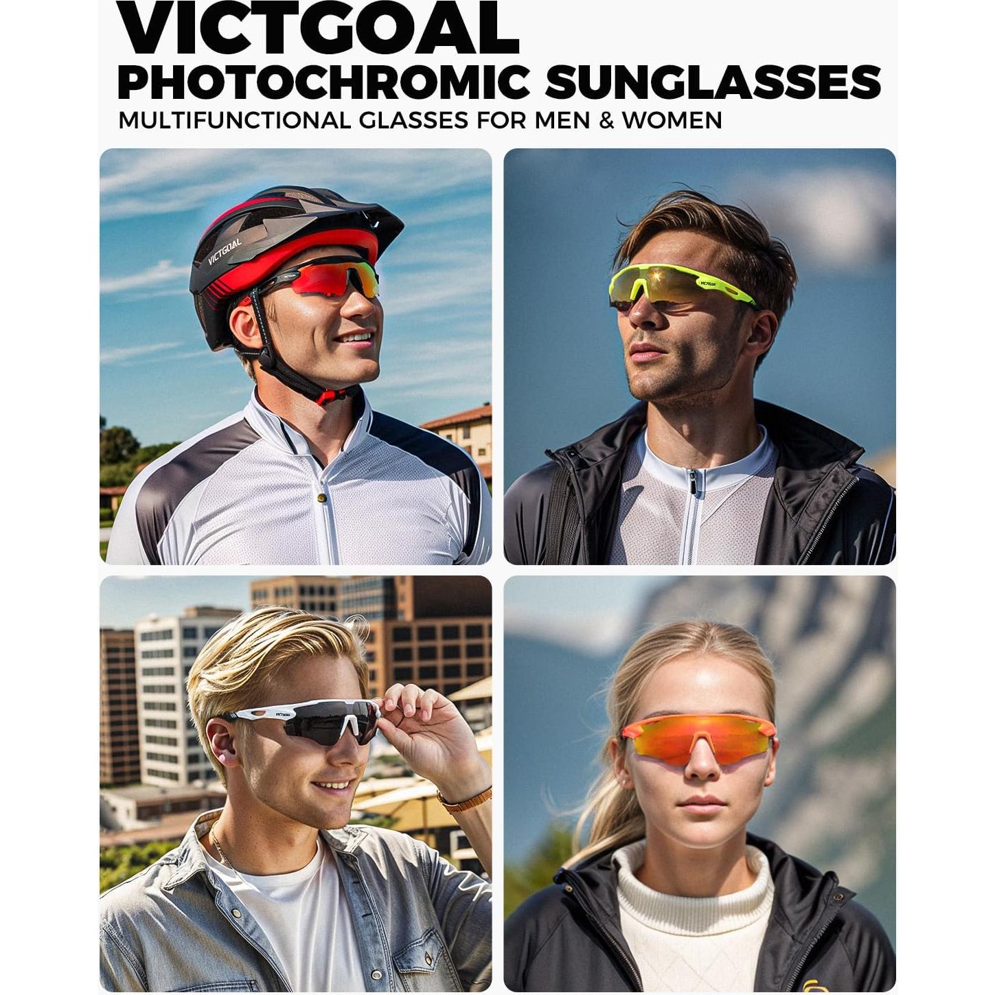 Gafas de Ciclismo VICTGOAL Va309 Fotocromáticas UV400