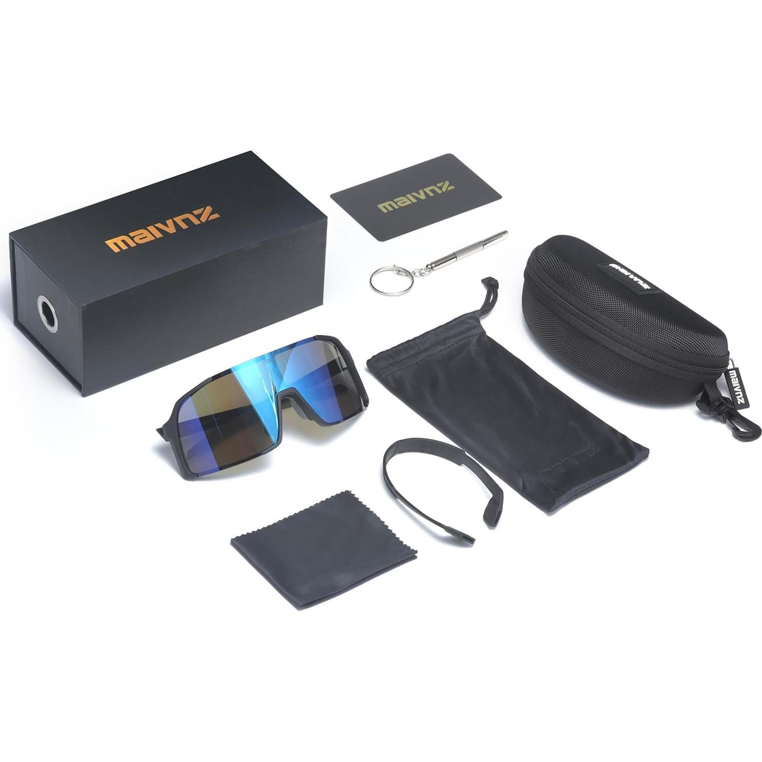 Gafas de béisbol Maivnz 882 UV400 para ciclismo y running