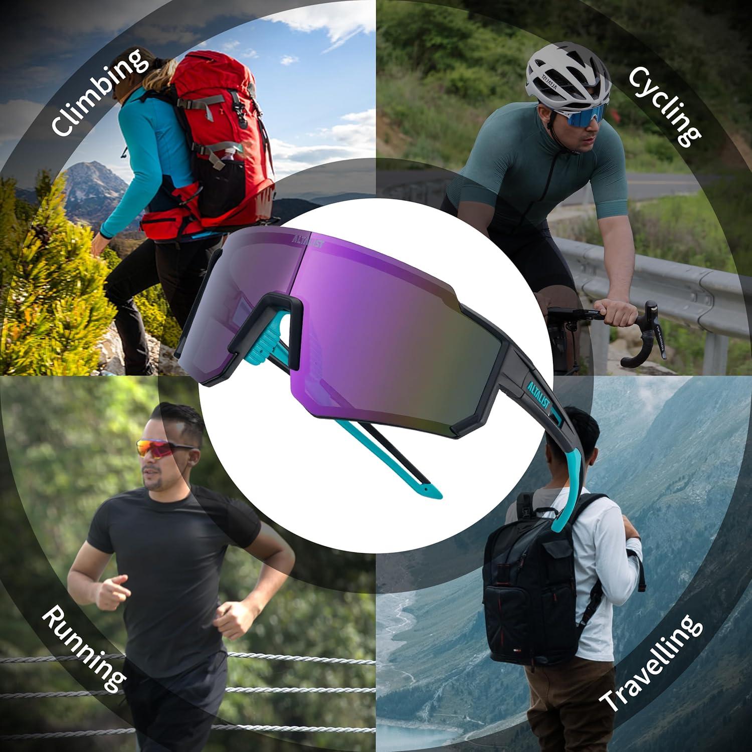 Gafas de Ciclismo ALTALIST UV400 Polarizadas Verde