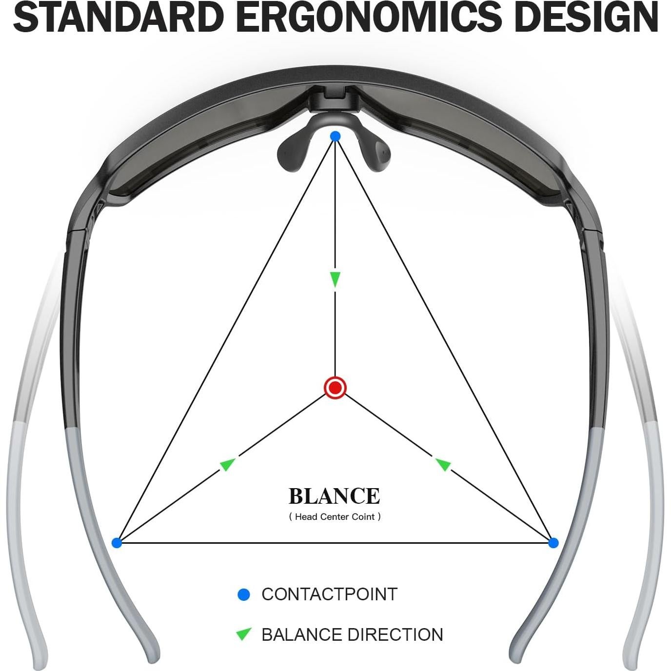 Gafas de Ciclismo ACBLUCE Kc04-09 UV400 Irrompibles