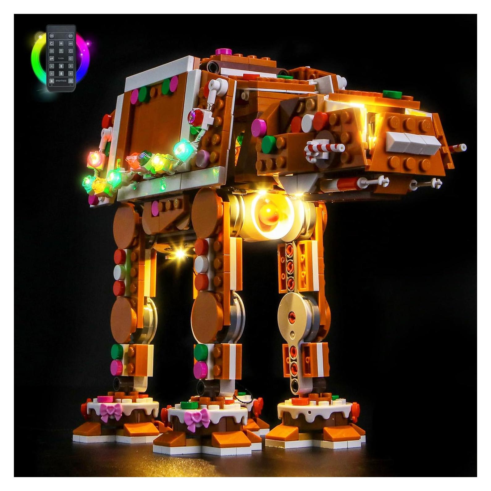 Kit de Luz LED BrickBling para Lego AT-AT 40806 - Navidad