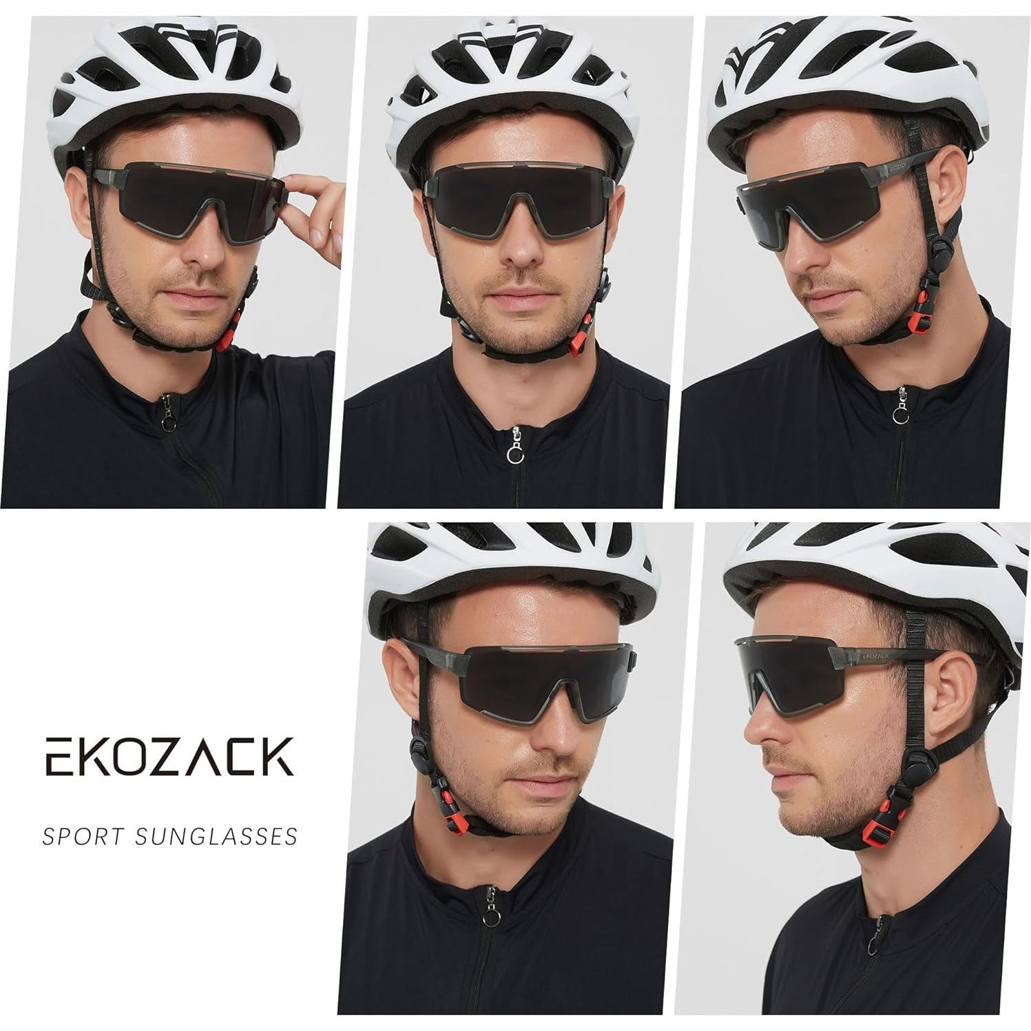 Gafas de Ciclismo EKOZACK Ec01 UV400 Antideslizantes