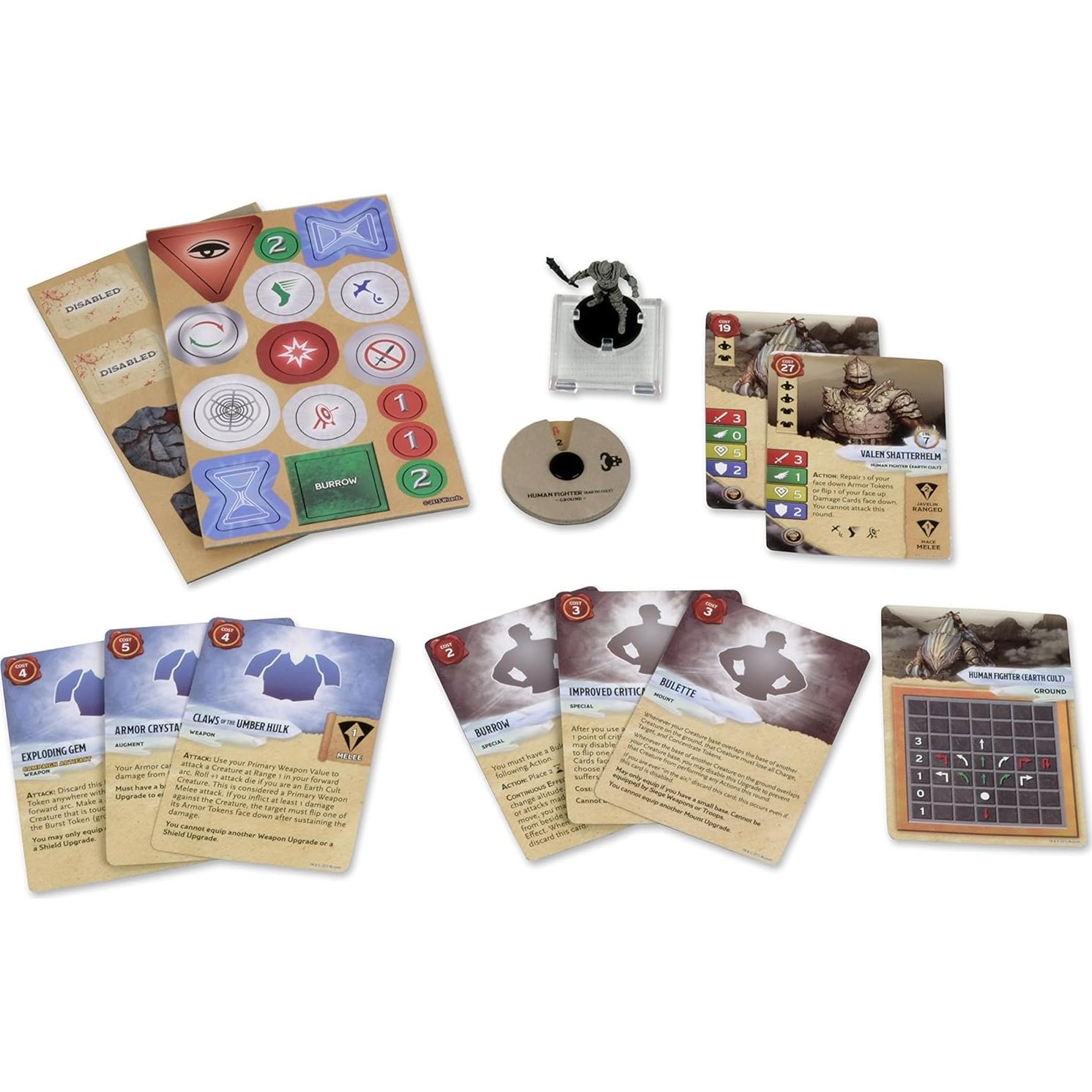 WizKids D&D Attack Wing Onda Siete Guerrero de la Tierra