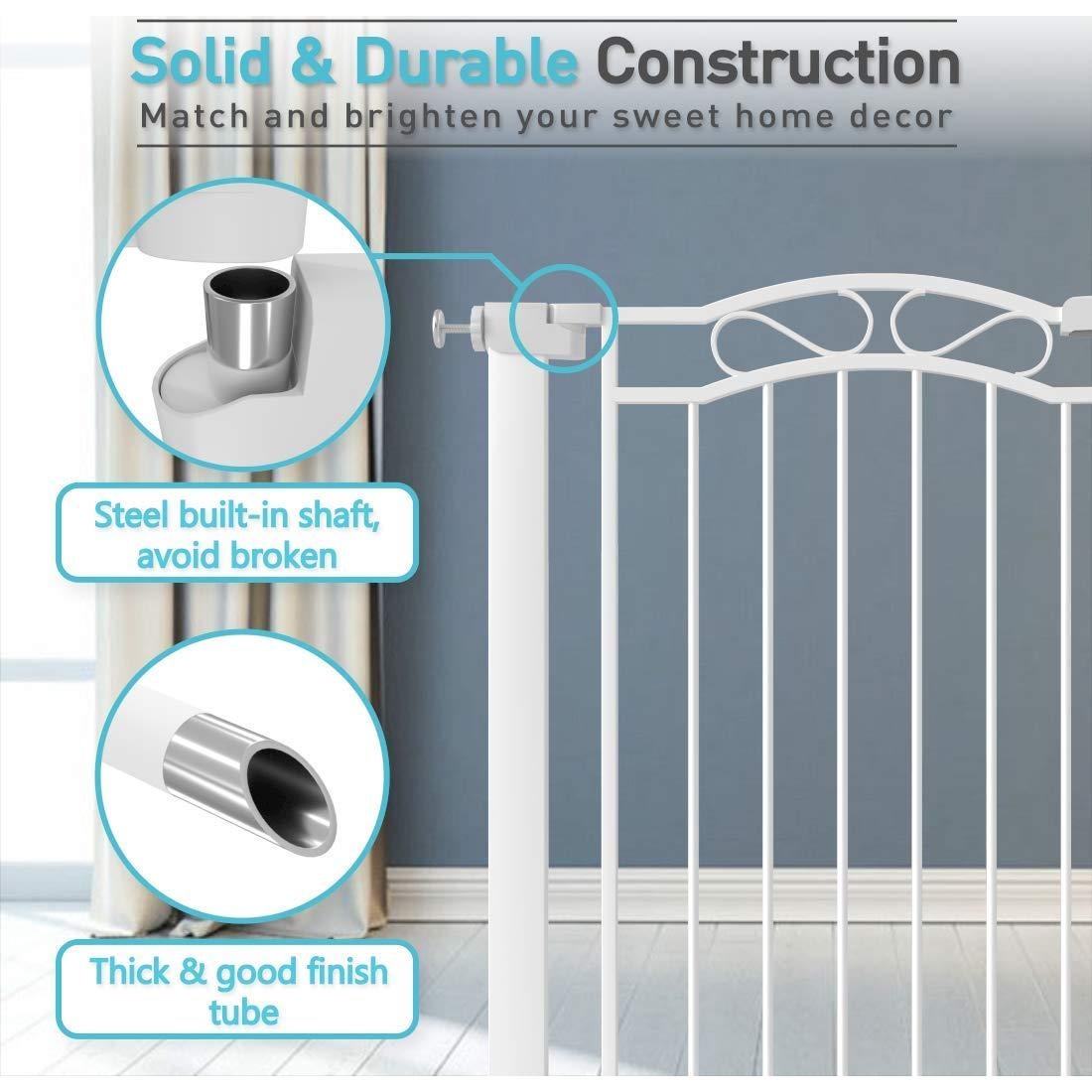 Puerta para Bebés Extra Ancha Fairy Baby 193-200 cm Seguridad