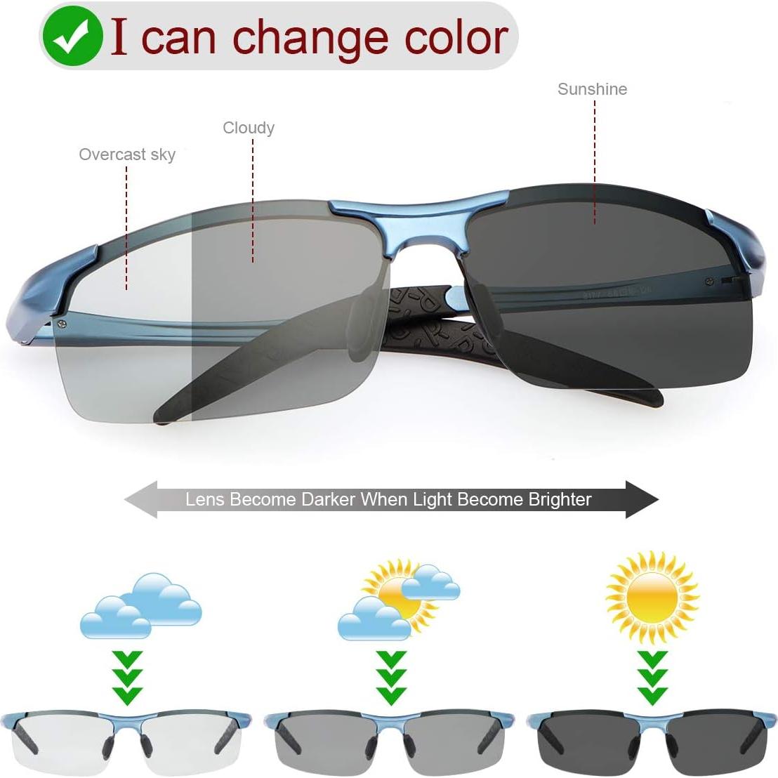 Gafas de Sol Deportivas YIMI Fotoquímicas Polarizadas UV400