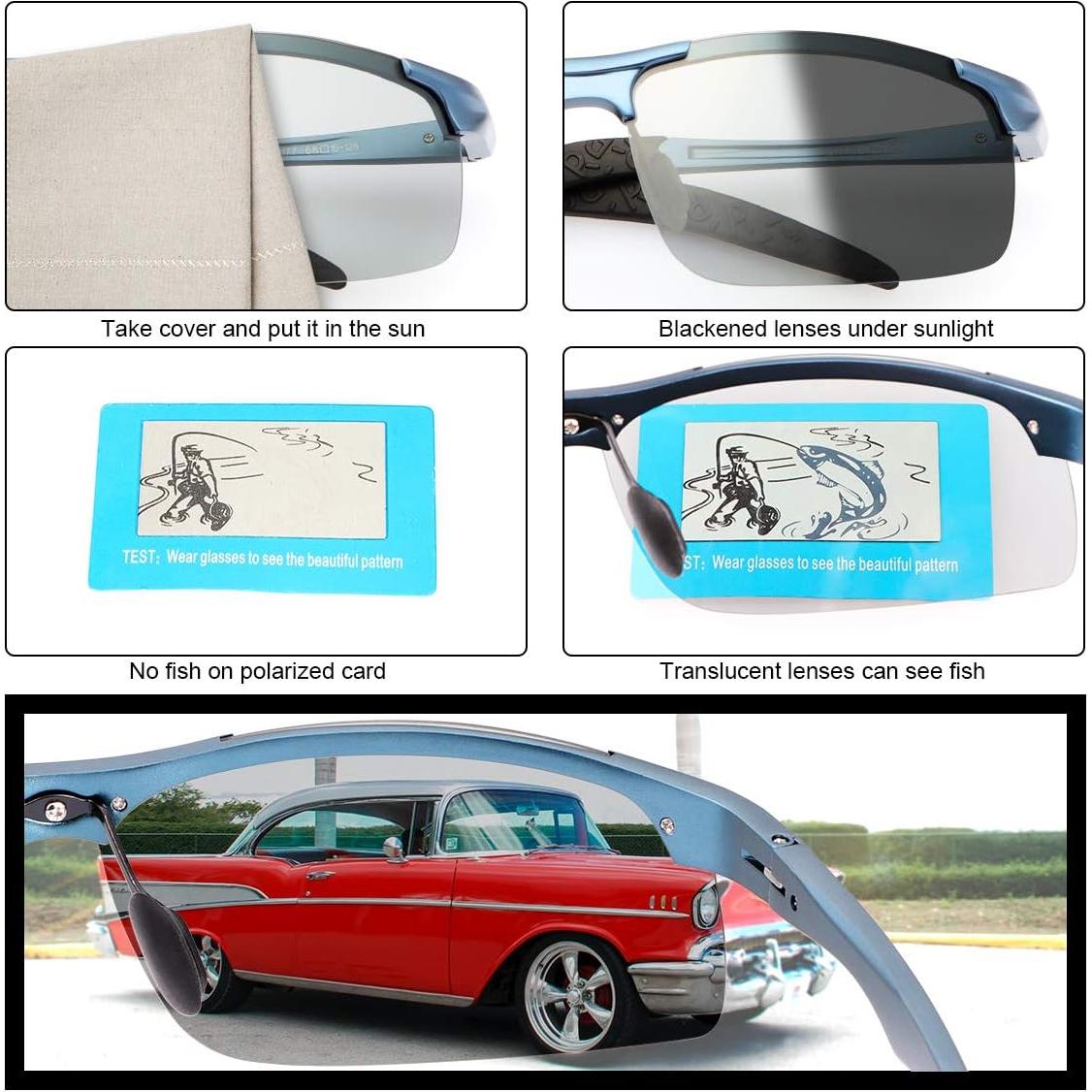 Gafas de Sol Deportivas YIMI Fotoquímicas Polarizadas UV400