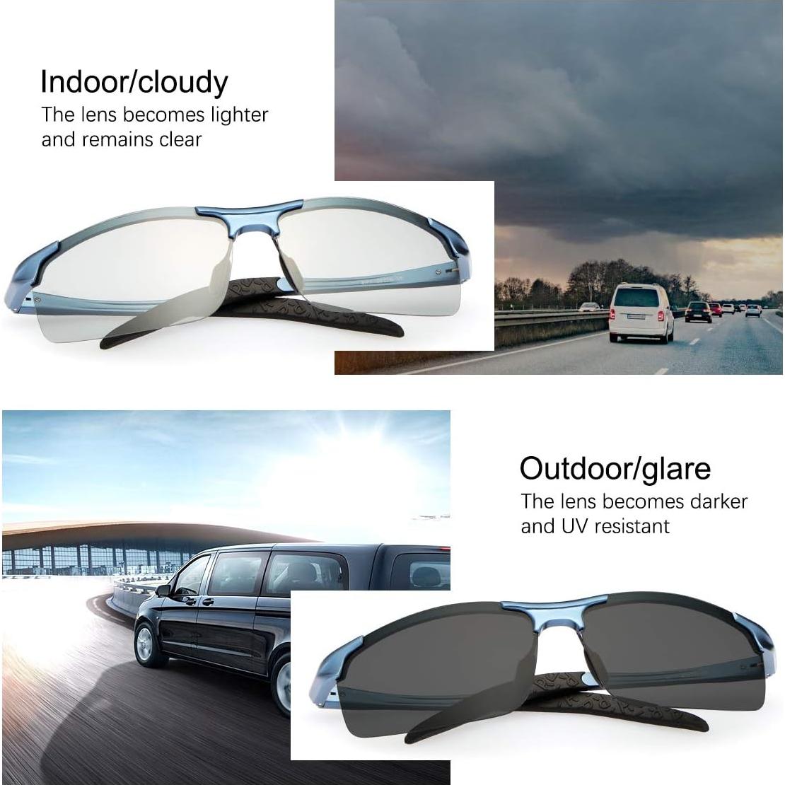 Gafas de Sol Deportivas YIMI Fotoquímicas Polarizadas UV400