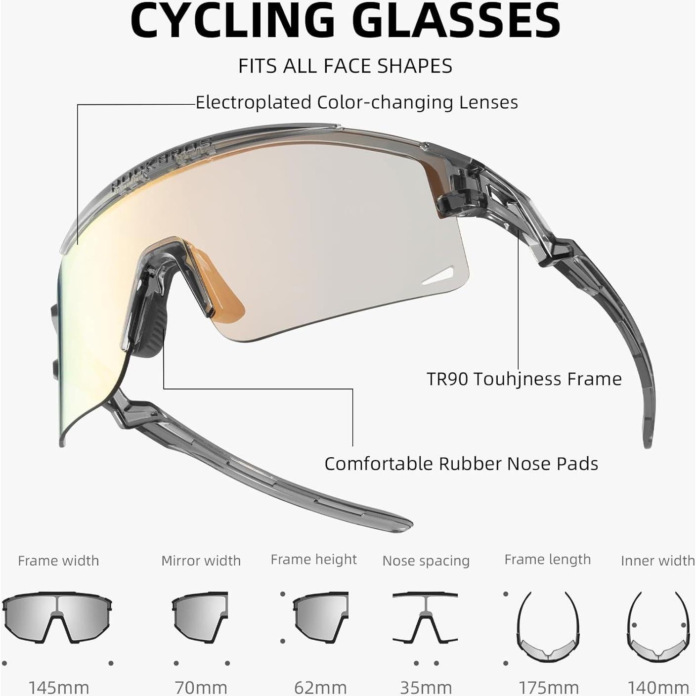 Gafas de Ciclismo ROCKBROS UV Protección Viento Arena