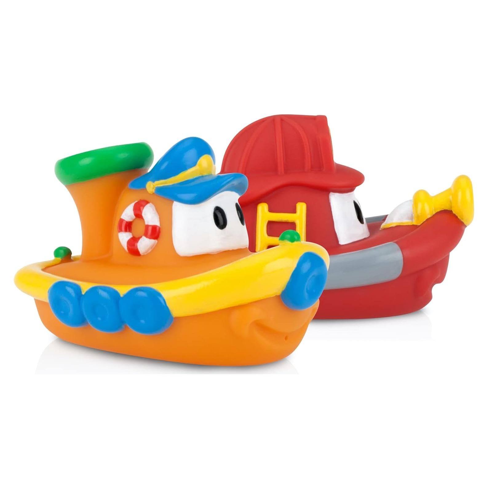 Juguetes de Baño Flotantes Nuby Tub Tugs - Paquete de 2