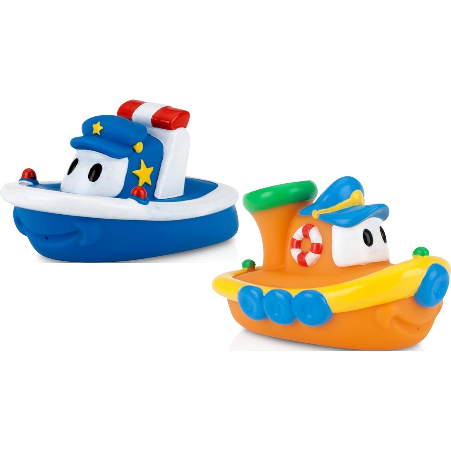 Juguetes de Baño Flotantes Nuby Tub Tugs - Paquete de 2