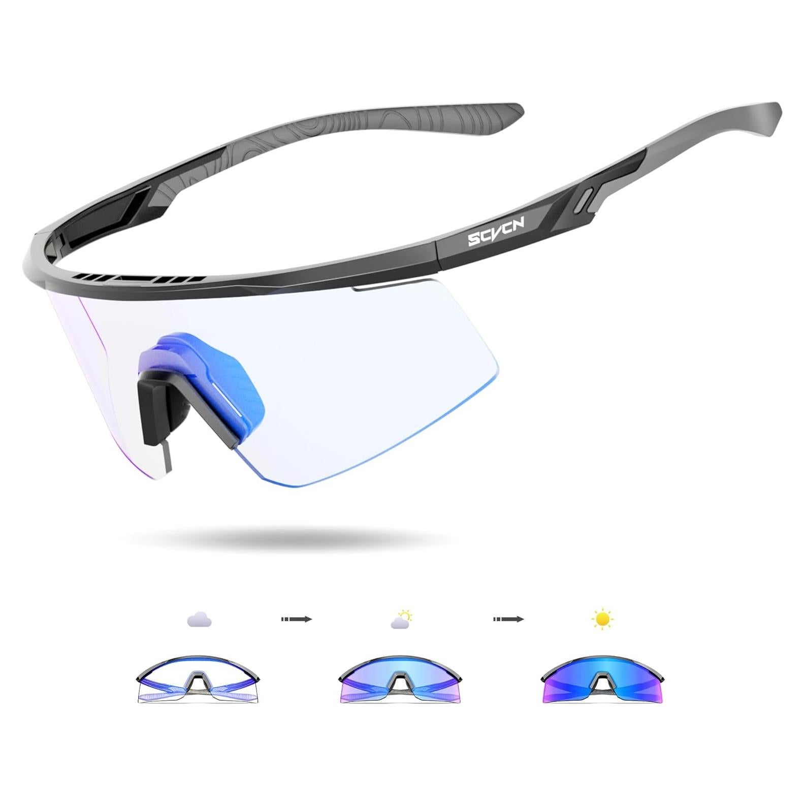 Gafas de Ciclismo SCVCN S120 Fotoquímicas UV400 TR90