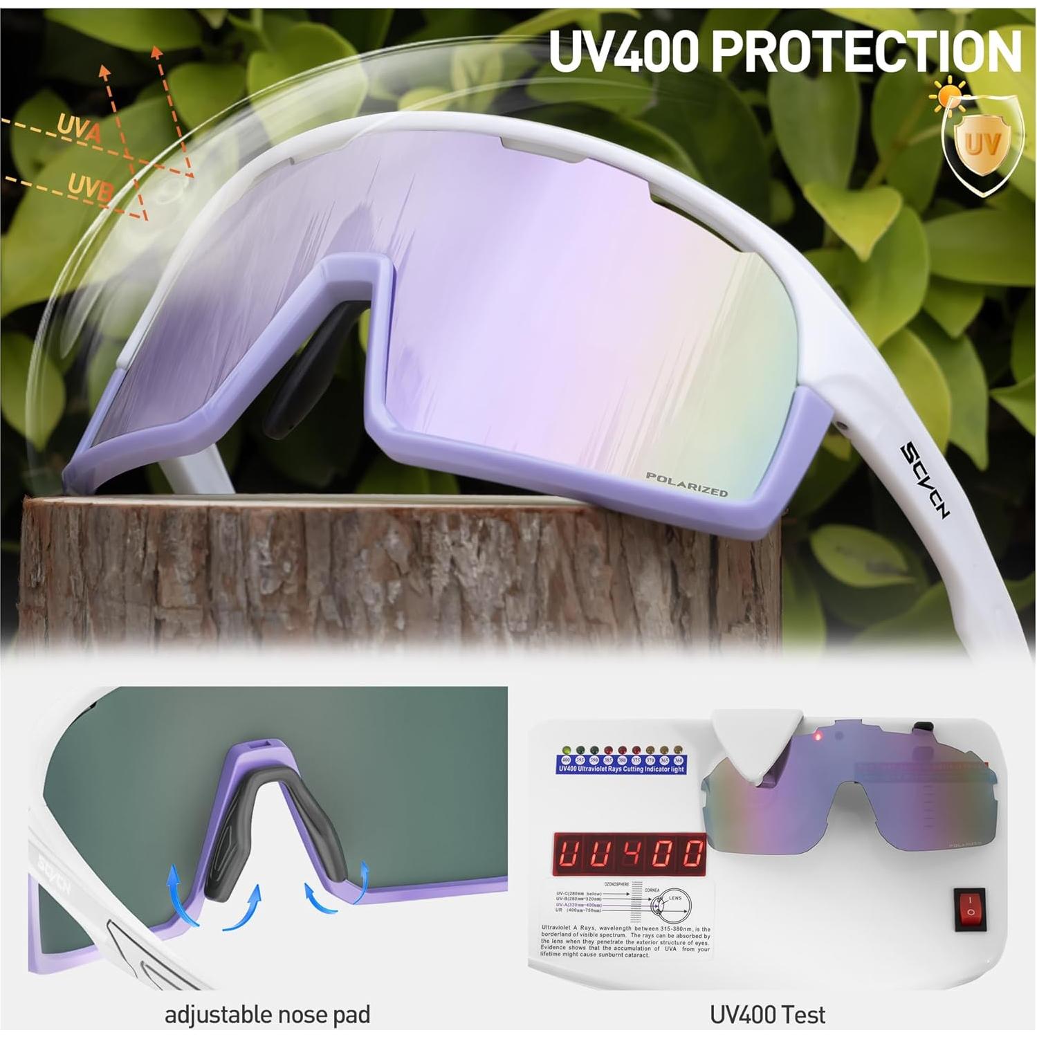 Gafas de Ciclismo SCVCN DZ-S145 Polarizadas UV400