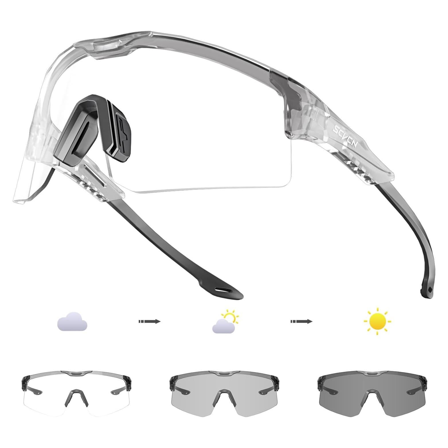 Gafas de Ciclismo KAPVOE S111 Fotoquímicas UV400