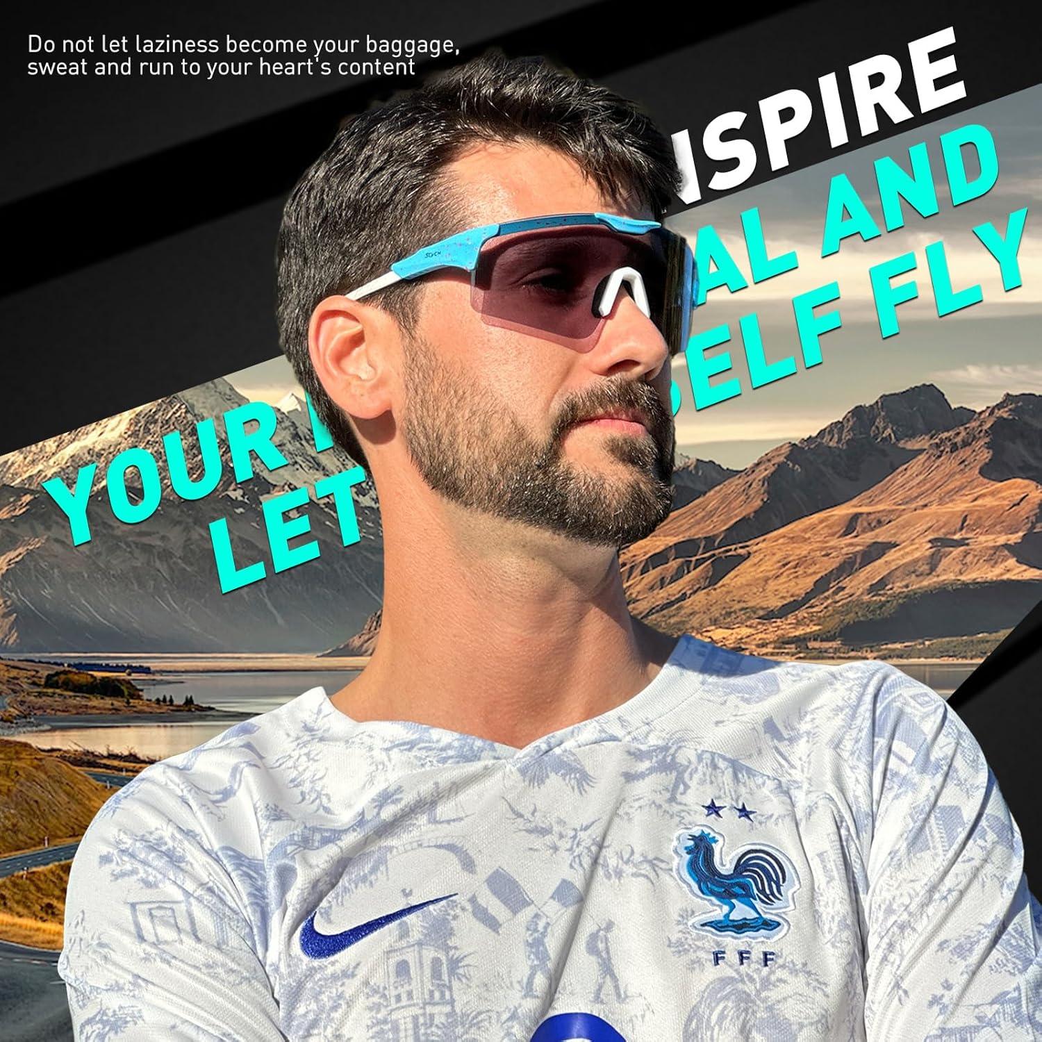 Gafas de Ciclismo KAPVOE S111 Fotoquímicas UV400