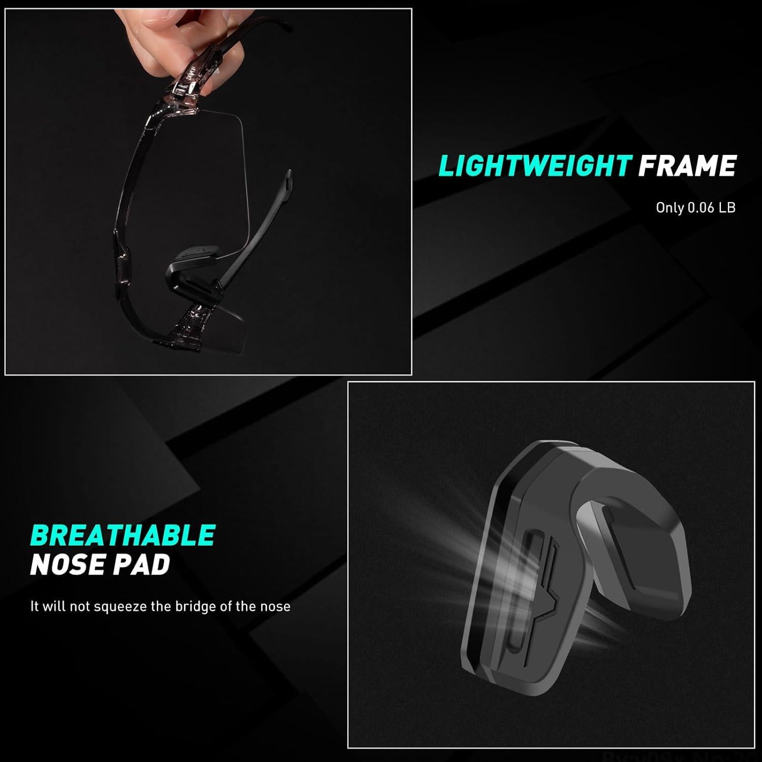 Gafas de Ciclismo KAPVOE S111 Fotoquímicas UV400