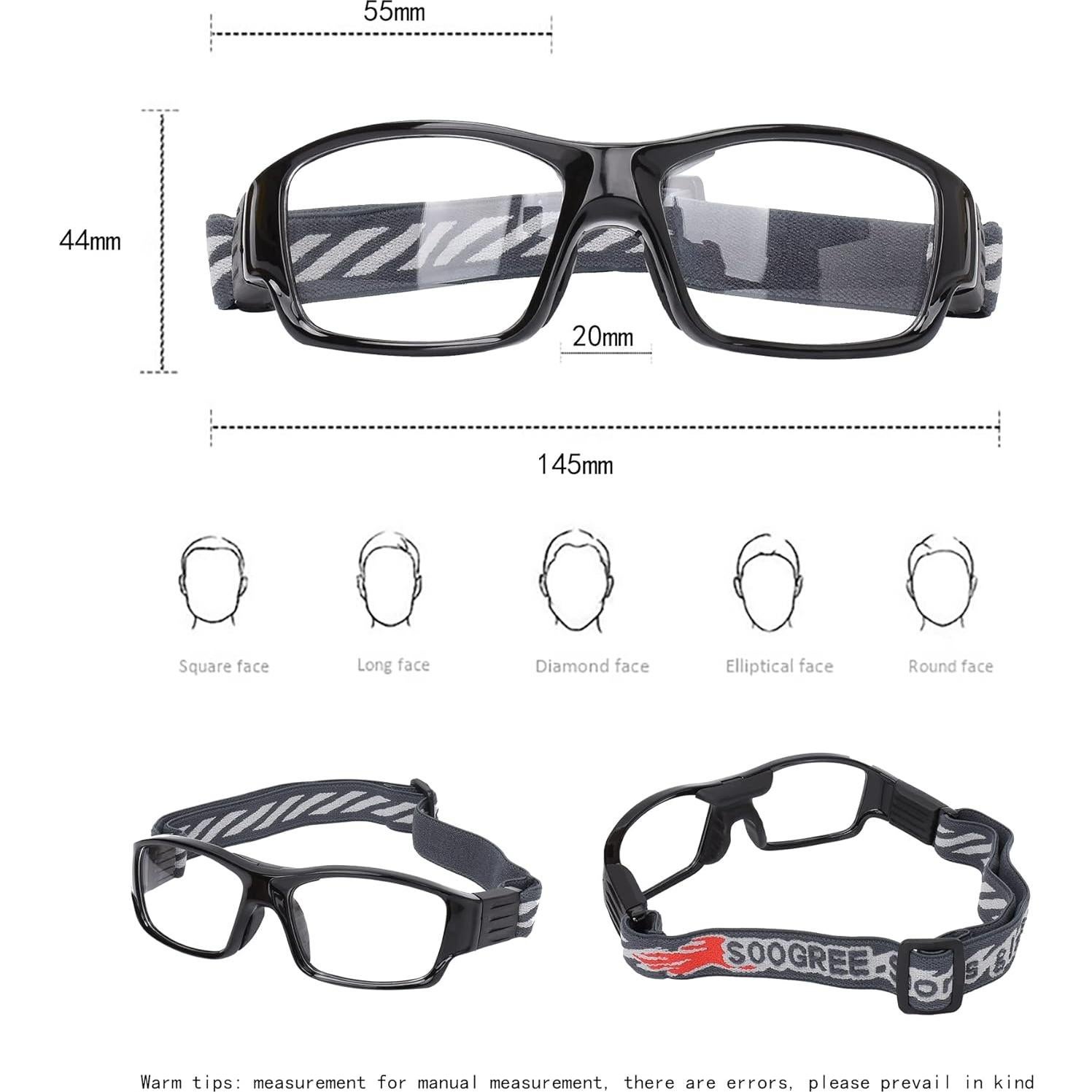 Gafas Deportivas SooGree con Lentes Reemplazables y Ajustables