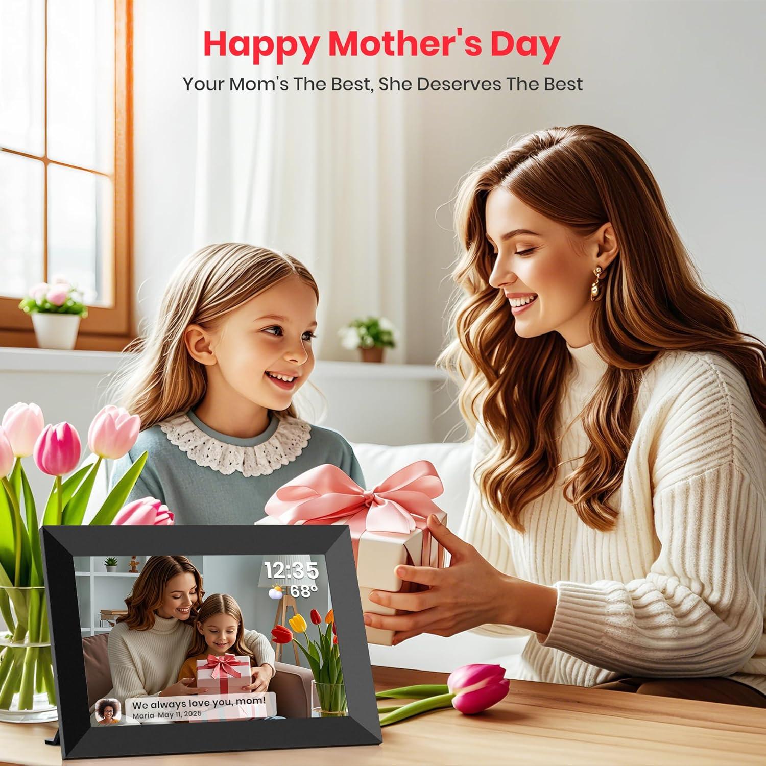 Marco Digital Frameo 10.1" WiFi 32GB Pantalla Táctil HD