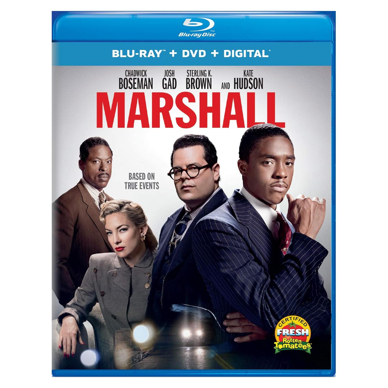 Marshall Blu-ray - Chadwick Boseman - Drama Judicial