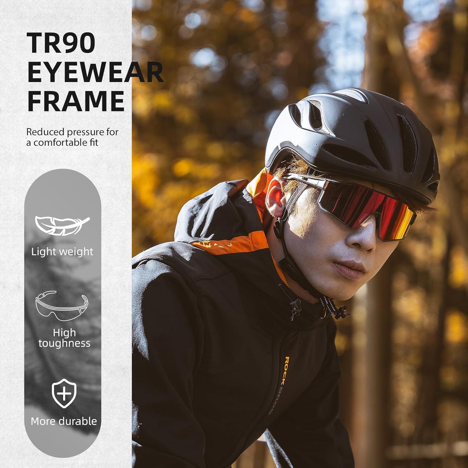 Gafas de Ciclismo ROCKBROS UV400 Polarizadas Unisex