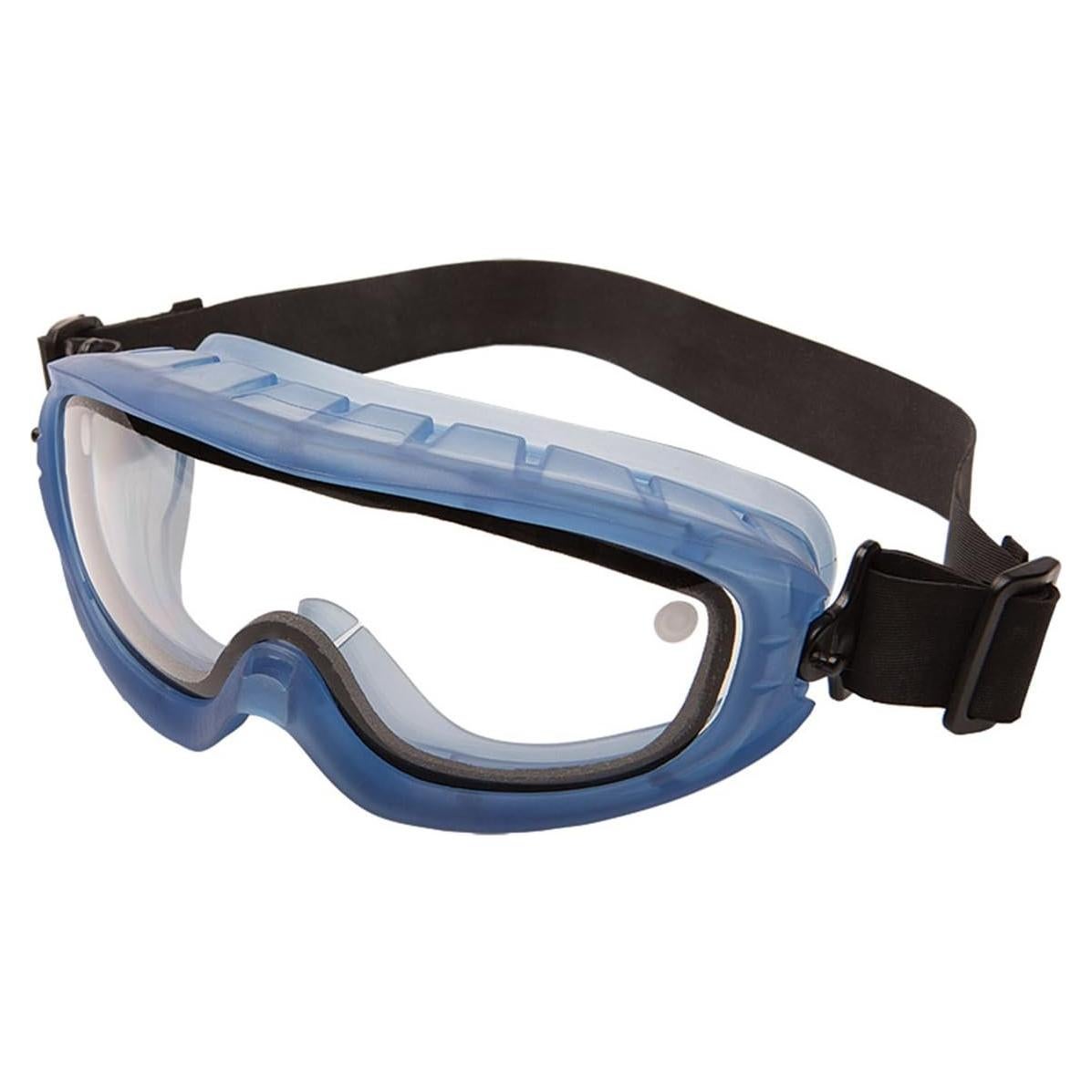 Gafas de seguridad Bollé Atom Duo con lentes claros y marco azul