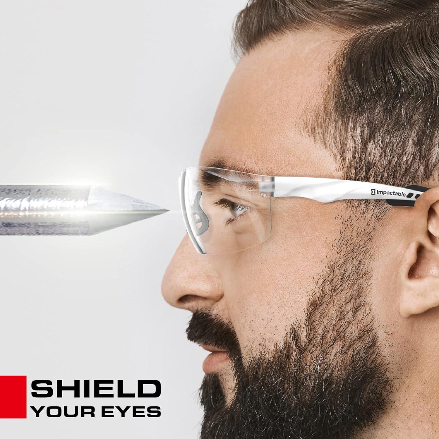 Gafas de Seguridad Impactables Anti-Niebla UV 14x4cm