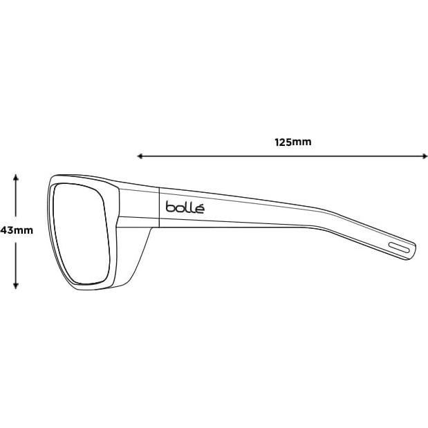 Gafas de Sol Bollé Vulture BS021001 Polarizadas Medianas
