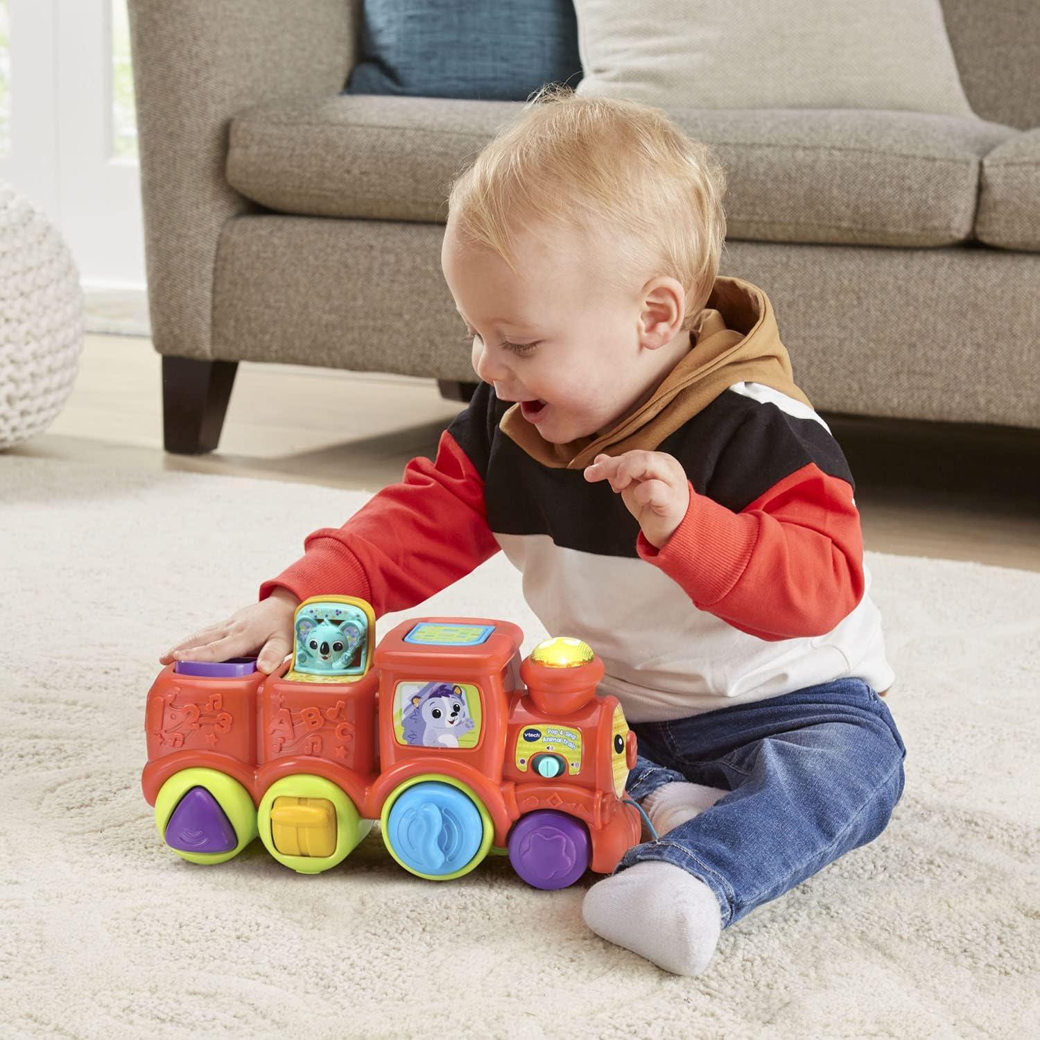 Tren Animal Pop y Canta VTech - Juguete educativo 6-36 meses