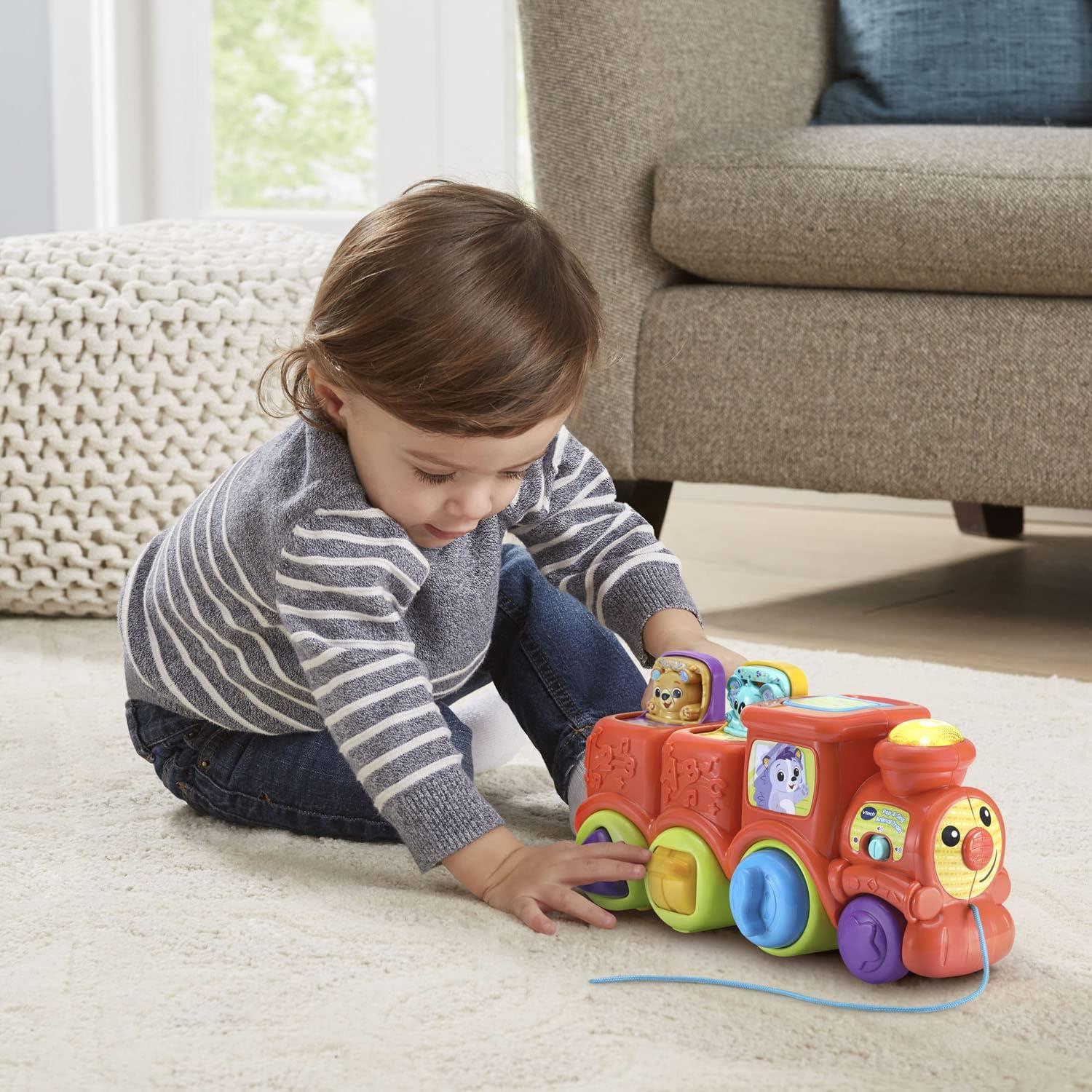 Tren Animal Pop y Canta VTech - Juguete educativo 6-36 meses
