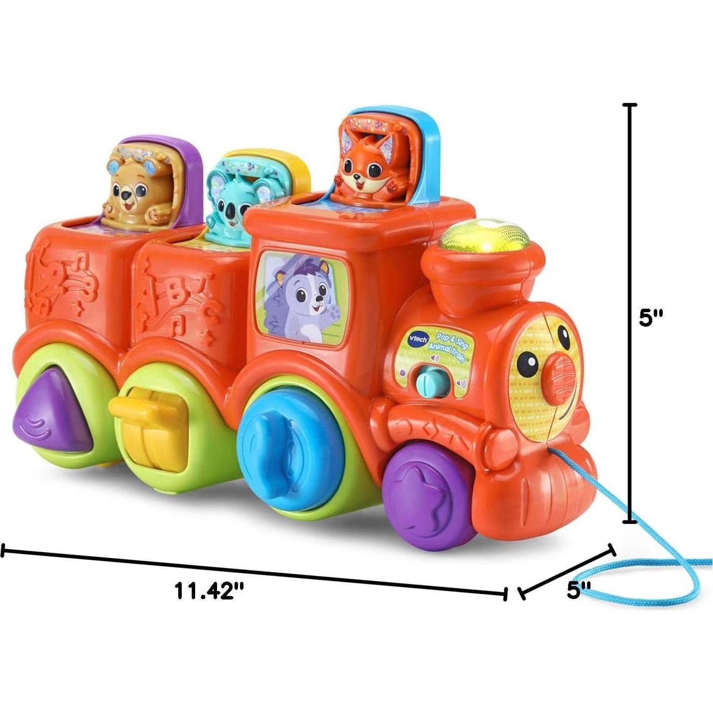 Tren Animal Pop y Canta VTech - Juguete educativo 6-36 meses