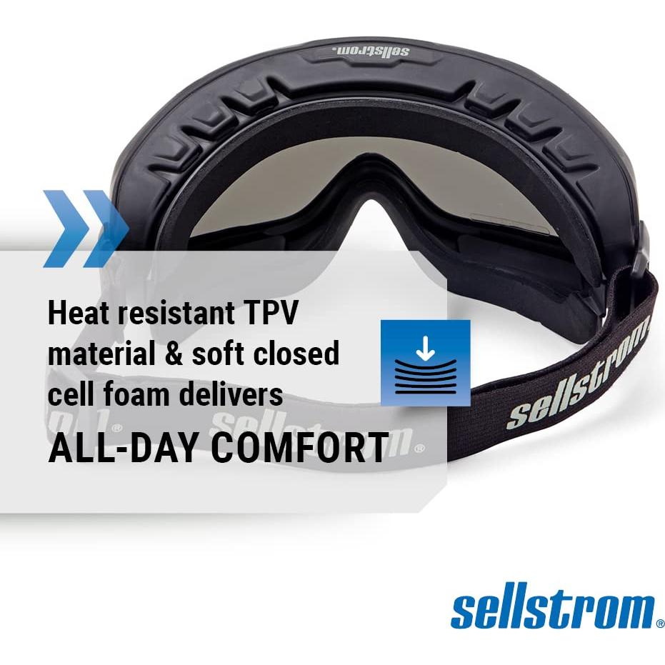 Gafas de Seguridad Sellstrom Odyssey II Anti-Niebla 20cm