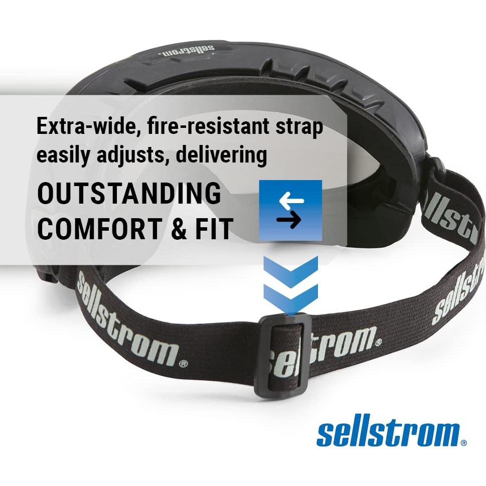 Gafas de Seguridad Sellstrom Odyssey II Anti-Niebla 20cm