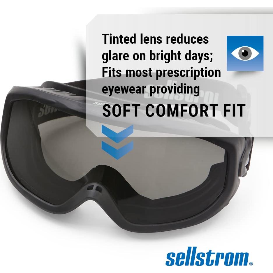 Gafas de Seguridad Sellstrom Odyssey II Anti-Niebla 20cm