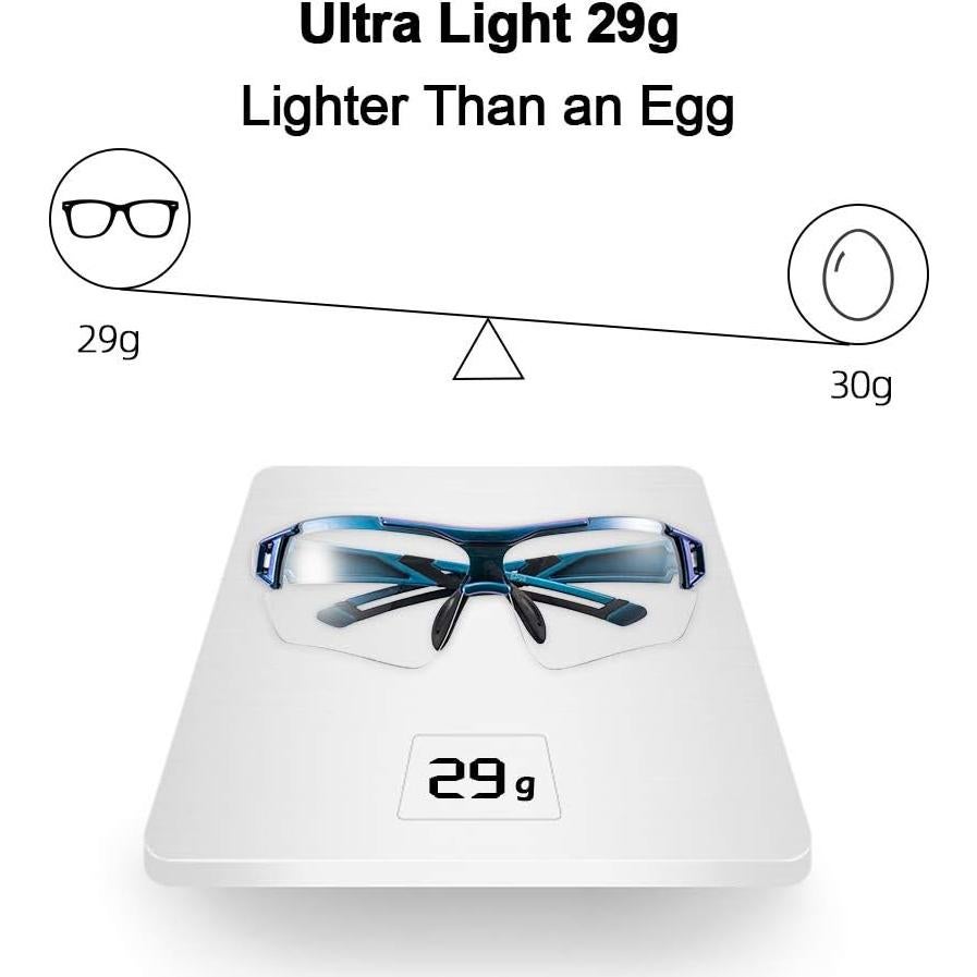 Gafas de sol ROCKBROS fotoquímicas UV para ciclismo