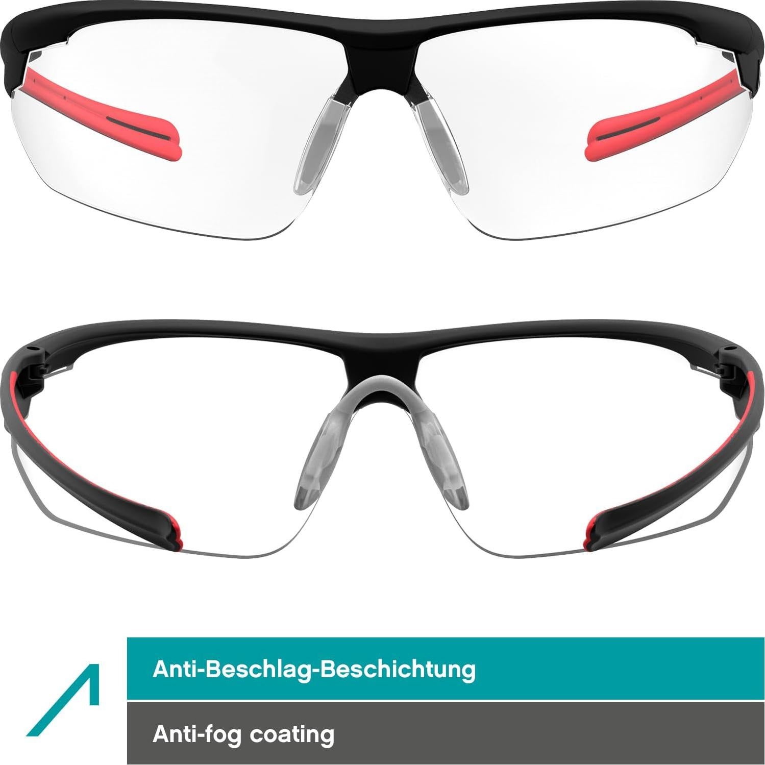 Gafas de Seguridad ACE Evo Antivaho para Trabajo y Airsoft
