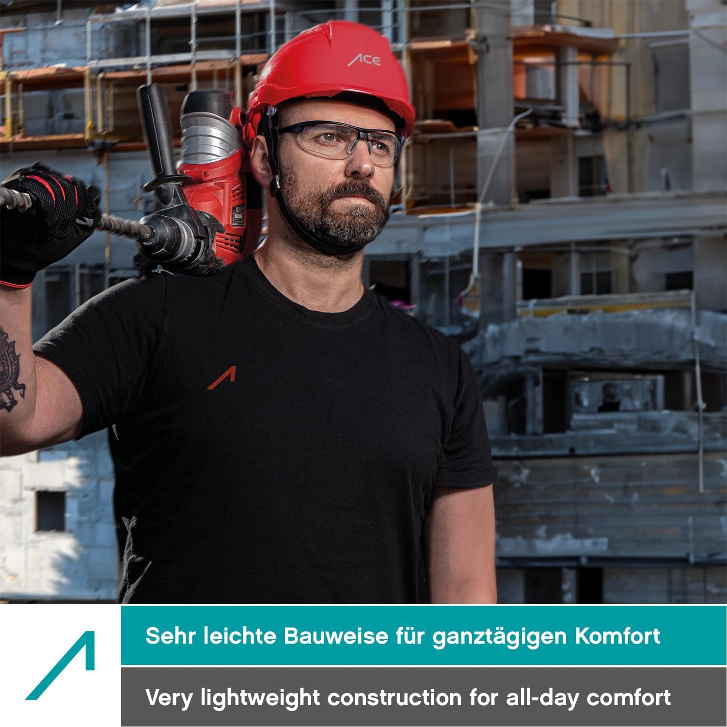 Gafas de Seguridad ACE Evo Antivaho para Trabajo y Airsoft