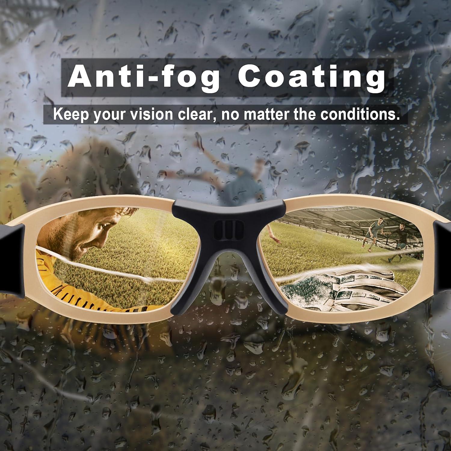 Gafas Deportivas UKNOW Antivaho UV para Baloncesto y Más