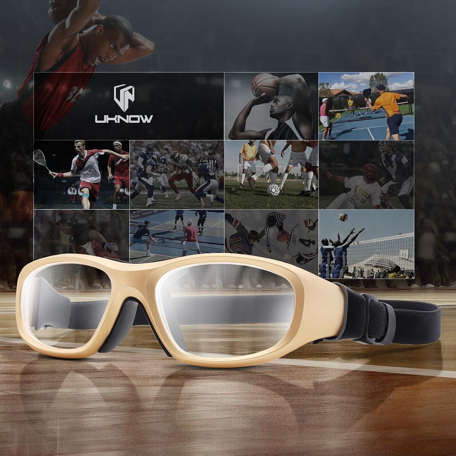 Gafas Deportivas UKNOW Antivaho UV para Baloncesto y Más