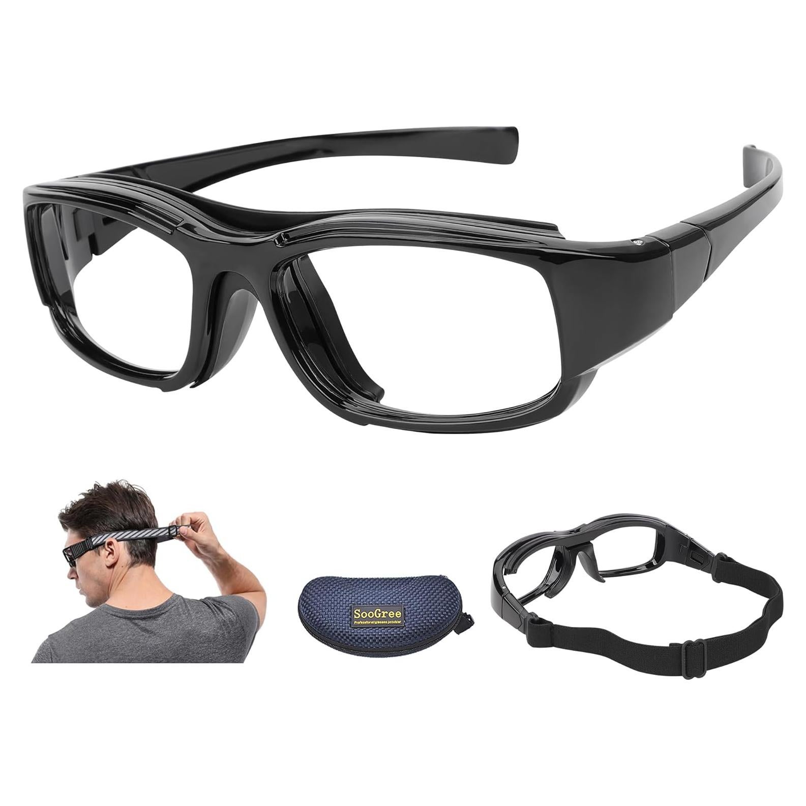 Gafas Deportivas TR90 Ajustables para Baloncesto y Squash