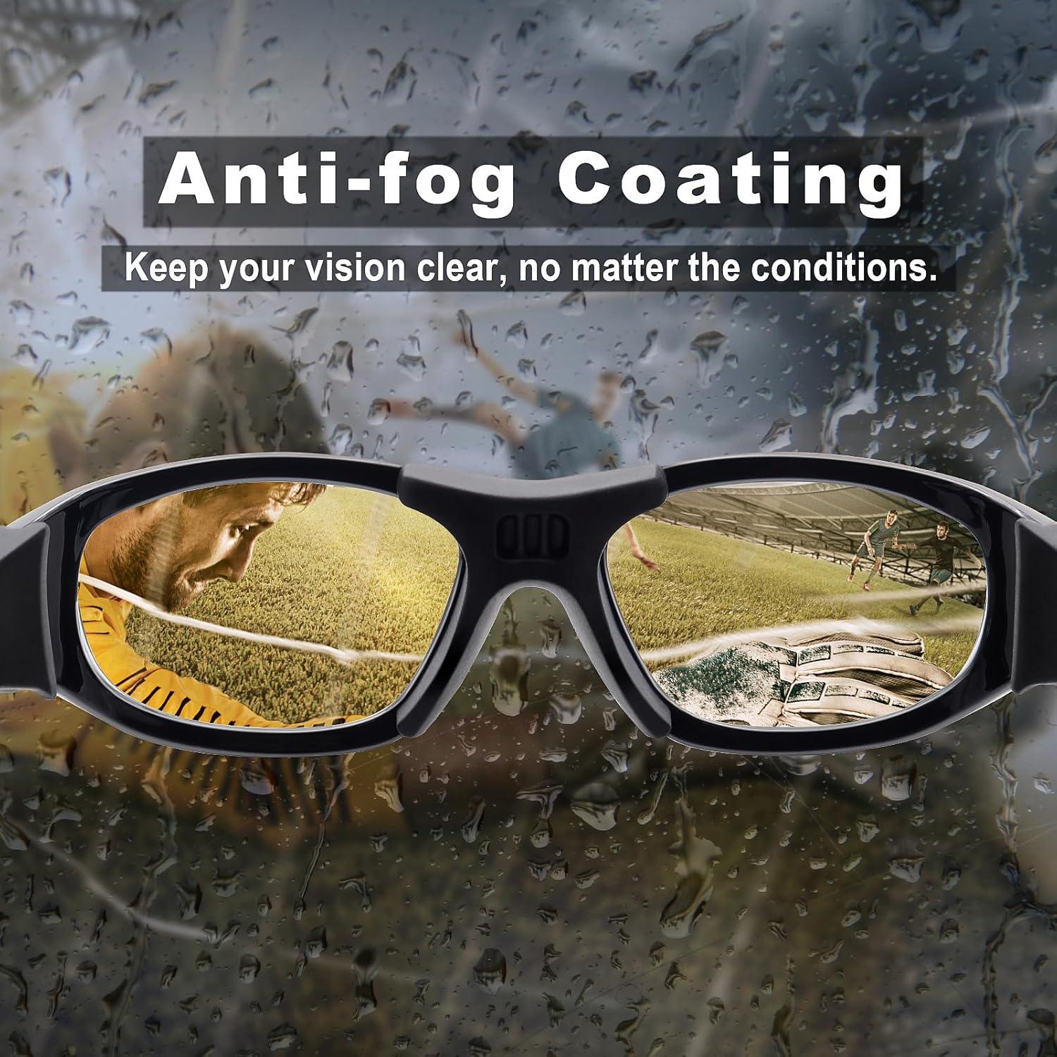 Gafas Deportivas UKNOW Antivaho UV para Baloncesto y Más