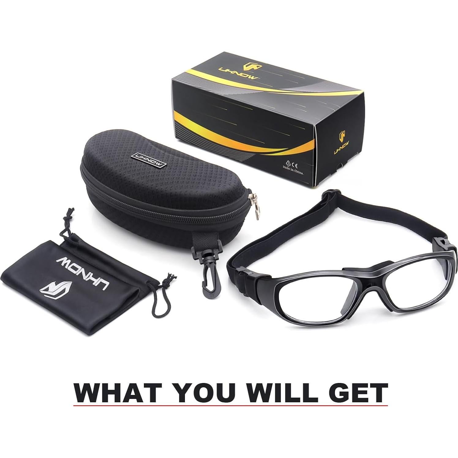 Gafas Deportivas UKNOW Antivaho UV para Baloncesto y Más