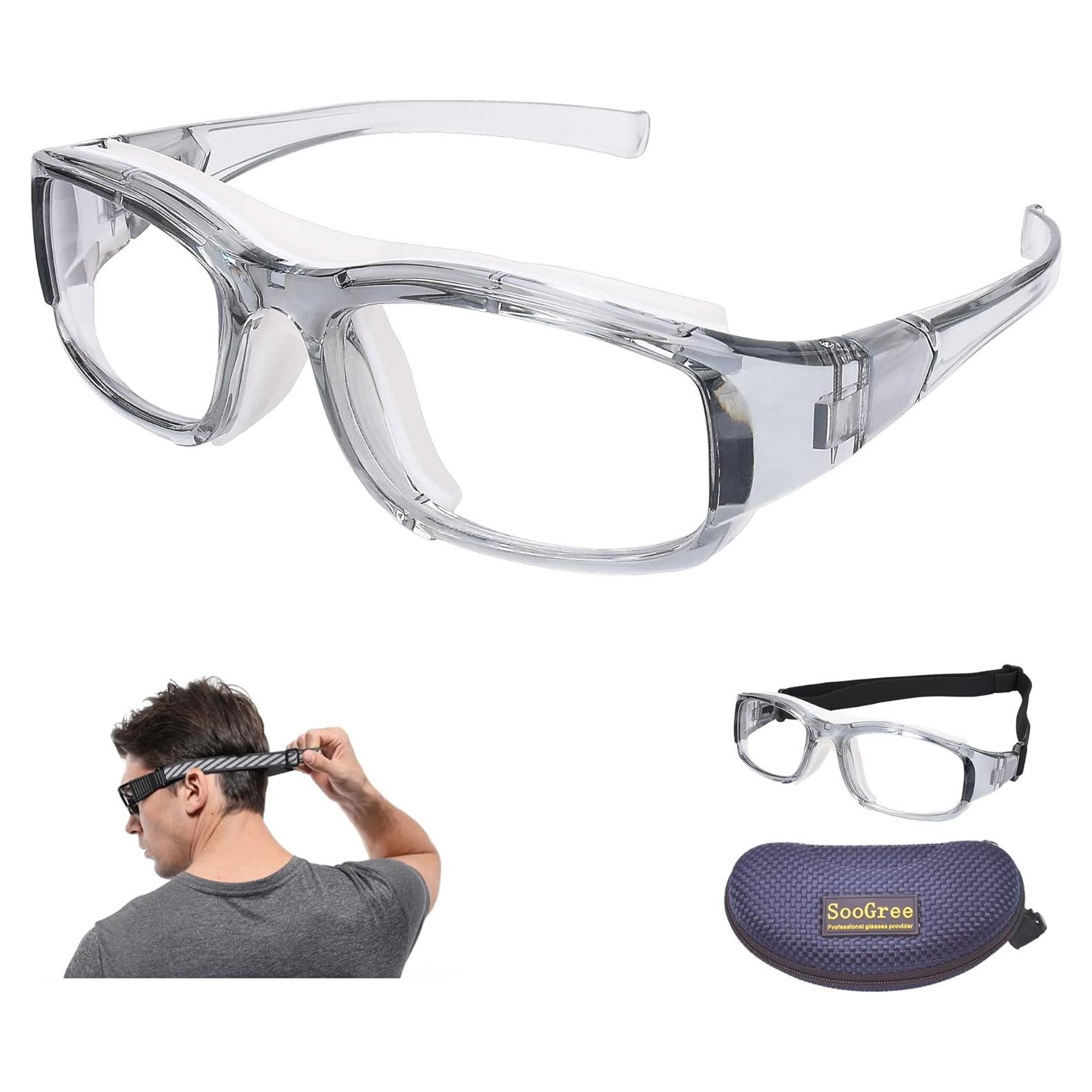 Gafas Deportivas TR90 Ajustables para Baloncesto y Squash