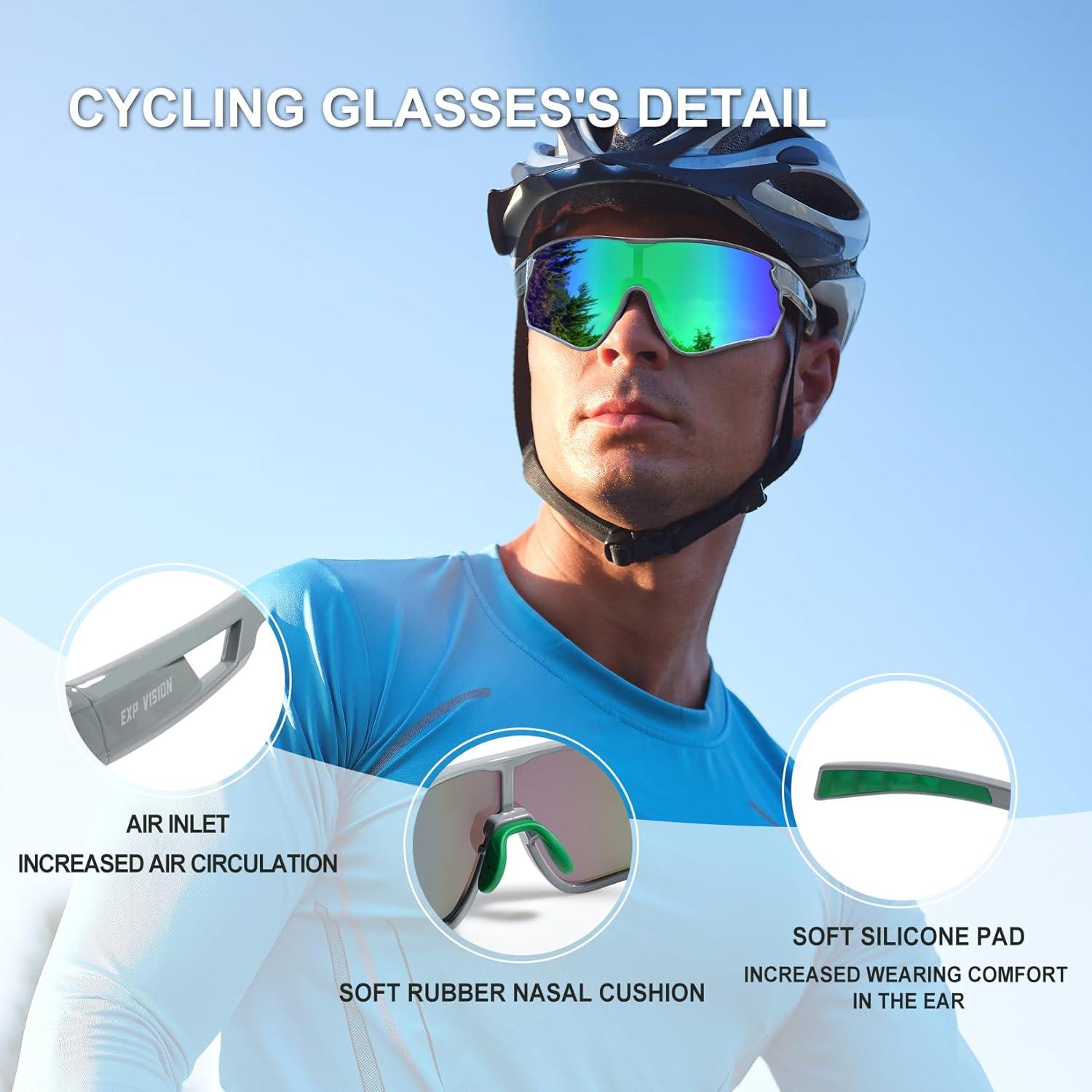 Gafas de Ciclismo TOP VISION EX-9400 Polarizadas UV400