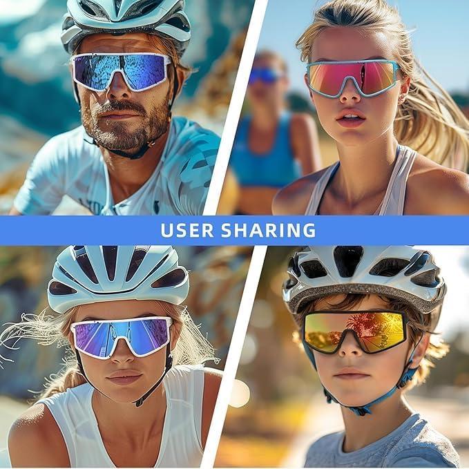 Gafas de Ciclismo SPOSUNE Polarizadas UV400 Unisex