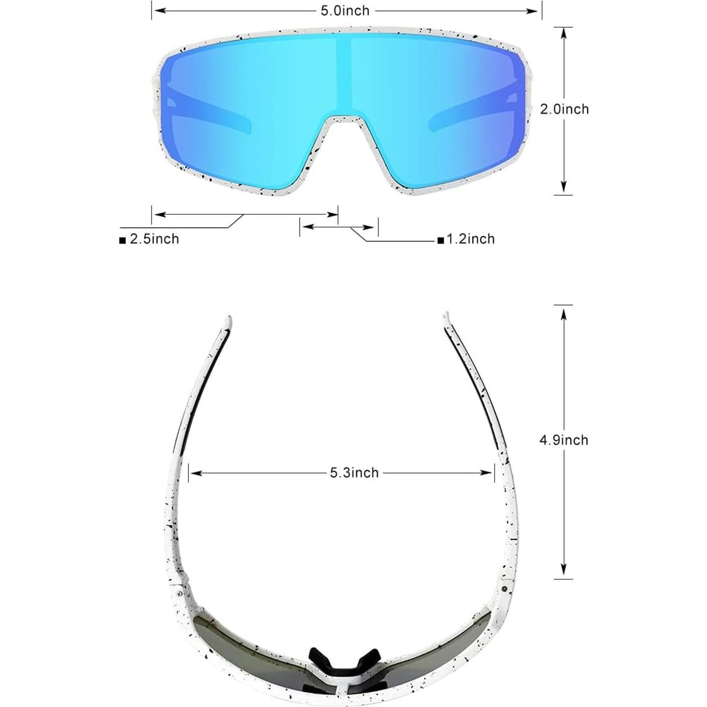 Gafas de Ciclismo SPOSUNE Polarizadas UV400 Unisex