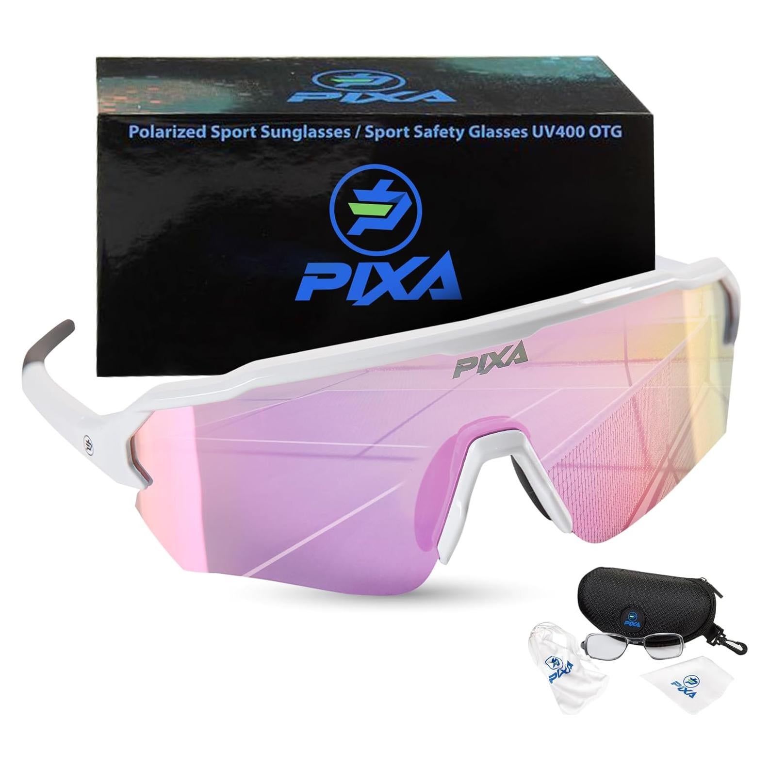 Gafas de sol deportivas PIXA UV400 polarizadas con estuche