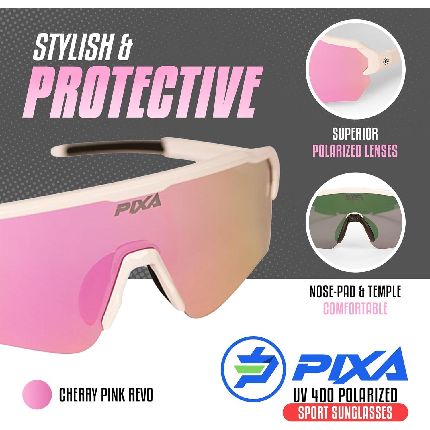 Gafas de sol deportivas PIXA UV400 polarizadas con estuche