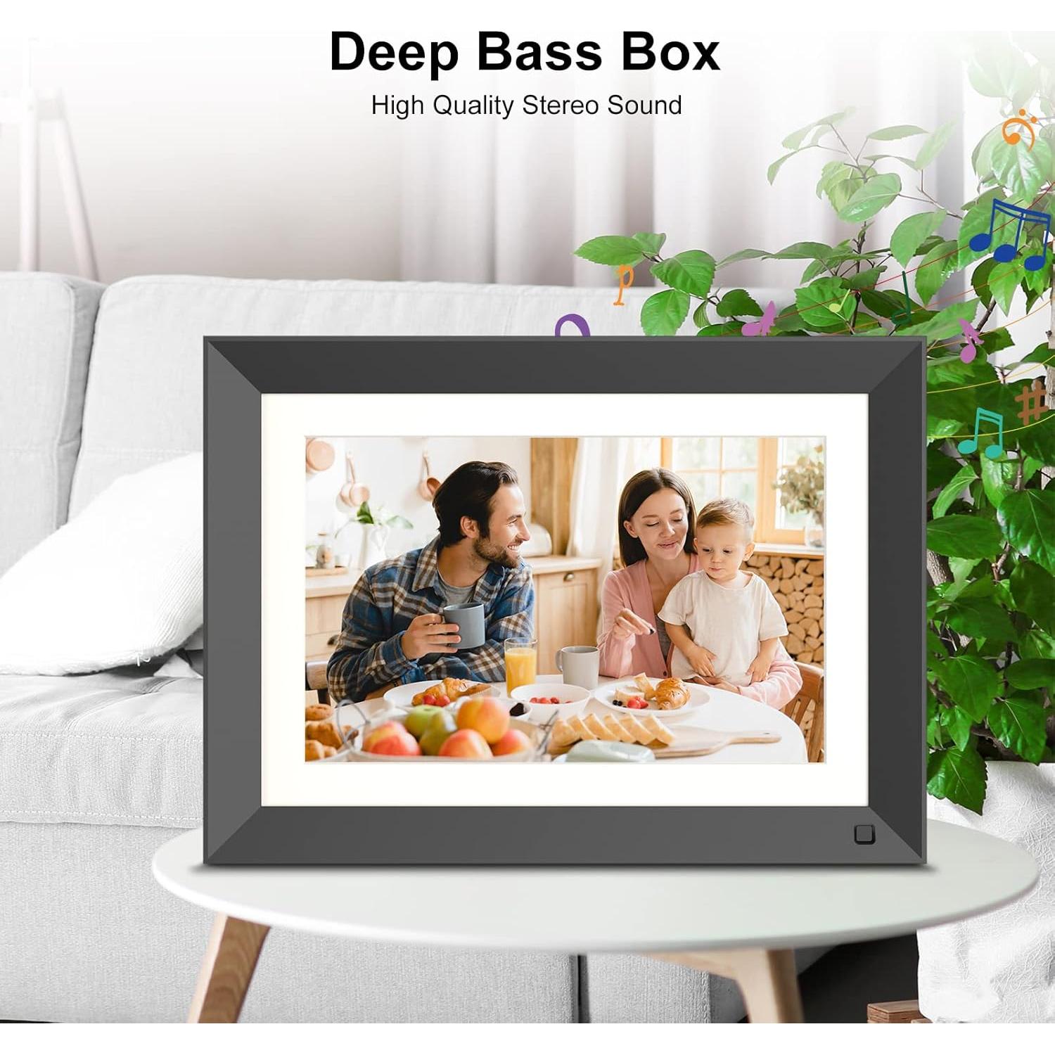 Marco de Foto Digital FULLJA 10.1" WiFi Pantalla IPS 16GB