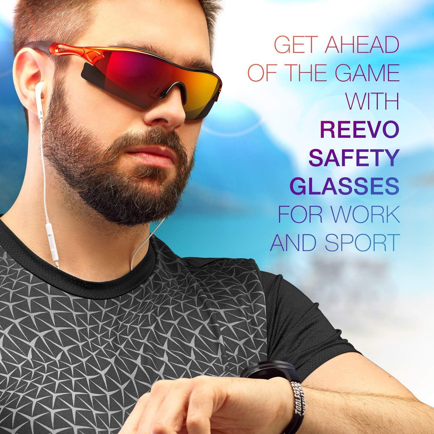 Gafas de Seguridad ToolFreak Reevo - Protección UV y de Impacto