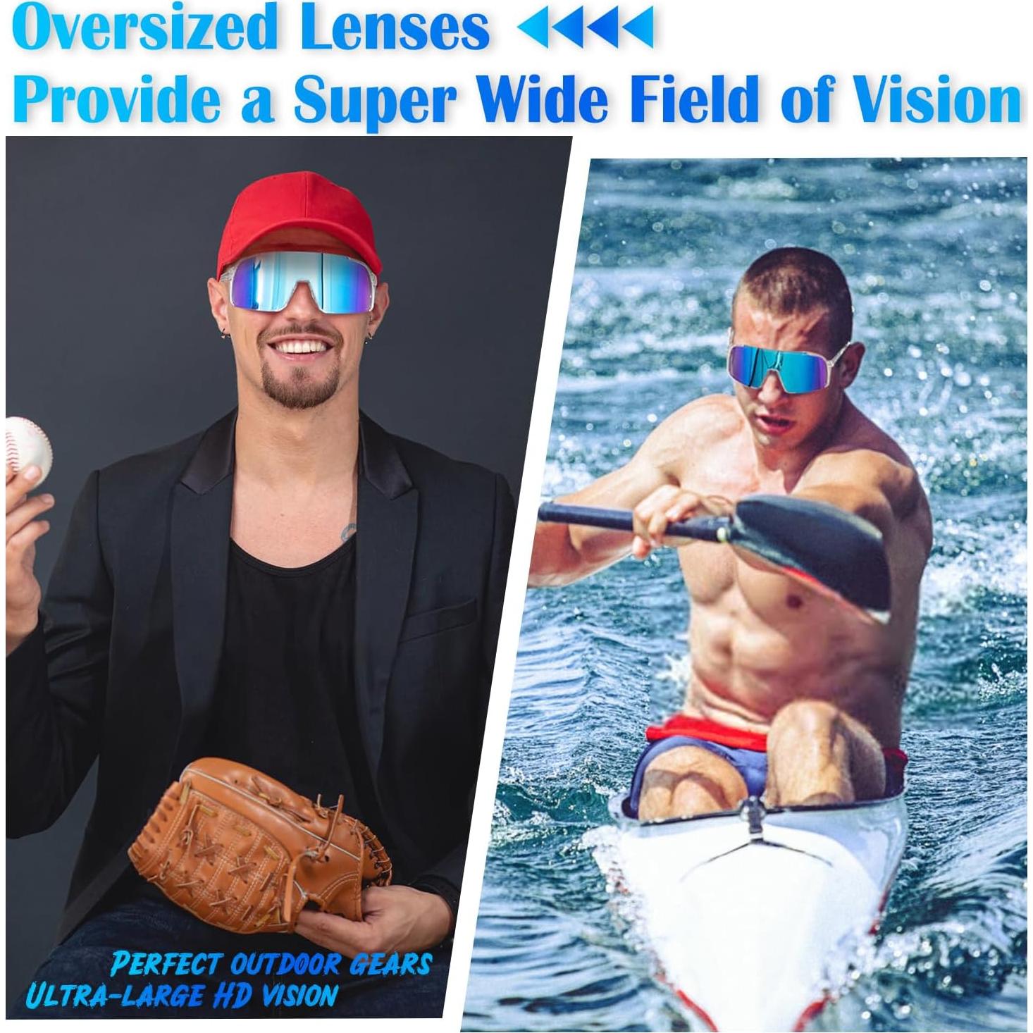 Gafas de sol polarizadas Semjar UV para deportes unisex